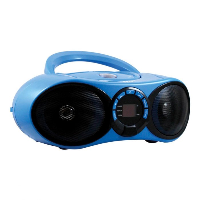Alternate Image #1 of Boombox CD/FM Media Player with Bluetooth&reg; Receiver