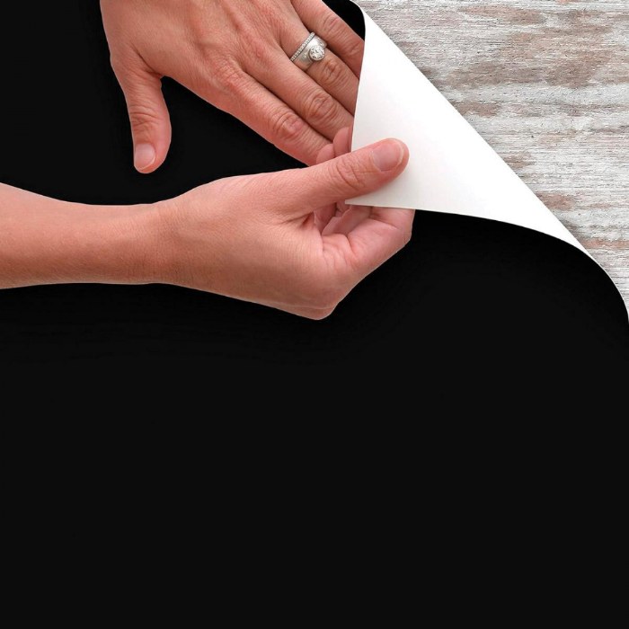 Alternate Image #1 of Magic Cover Adhesive Roll - 18" Wide Black