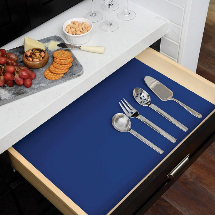 Alternate Image #1 of Magic Cover Adhesive Roll - 18" Wide Blue