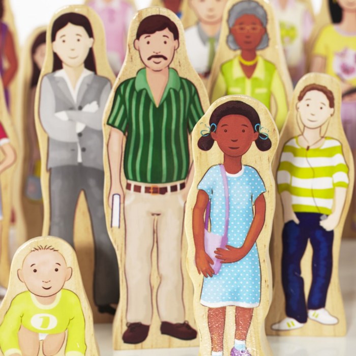 Alternate Image #1 of Wooden Wedgie Families - 28 Pieces