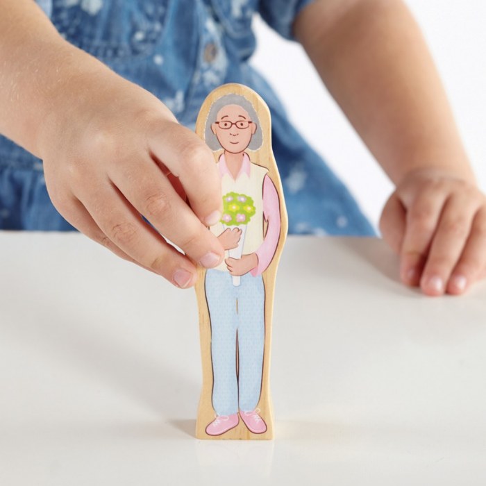 Alternate Image #1 of Wooden Wedgie Families - 28 Pieces