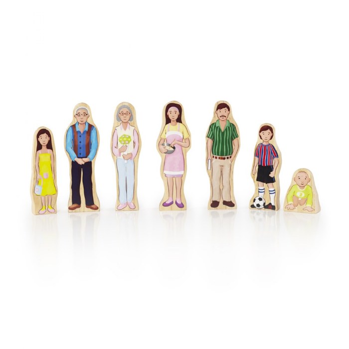 Alternate Image #1 of Wooden Wedgie Families - 28 Pieces