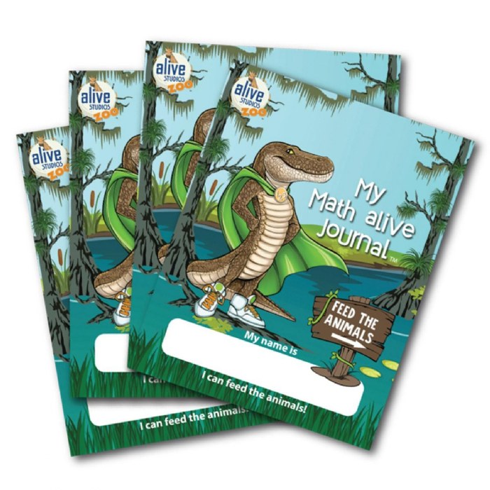 Primary Image of My Math alive&reg; Journal - Kindergarten - Pack of 20