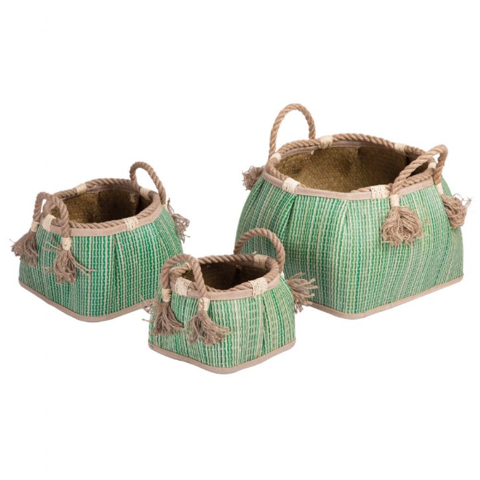 Primary Image of Sense of Place Woven Baskets - Set of 3