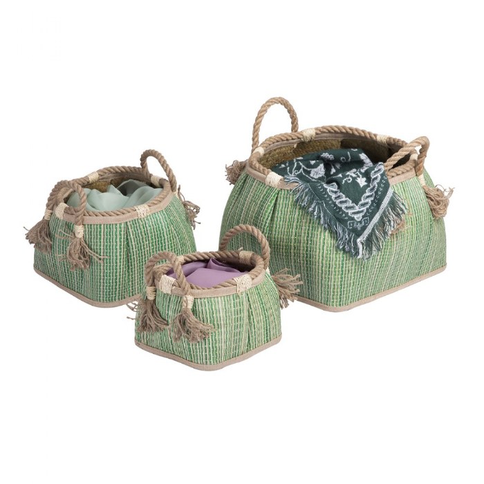 Alternate Image #1 of Sense of Place Woven Baskets - Set of 3