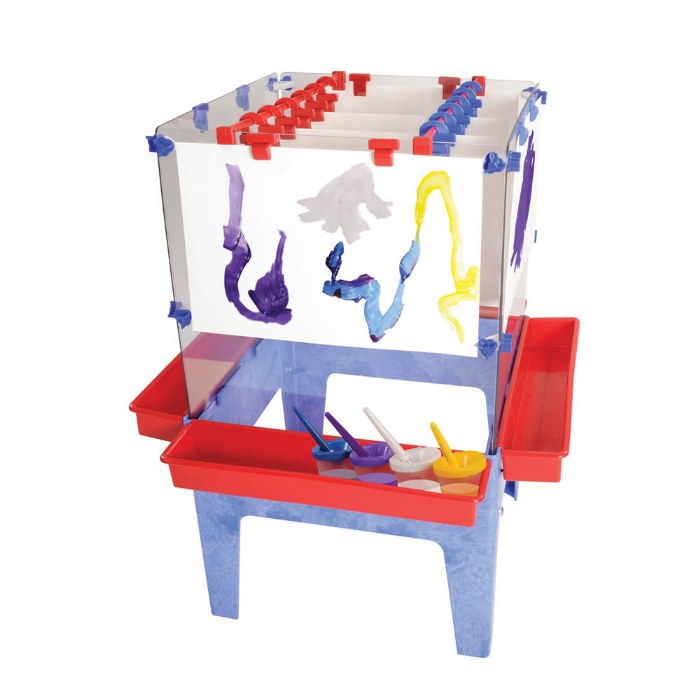Primary Image of Toddler 4-Station Space Saver Easel