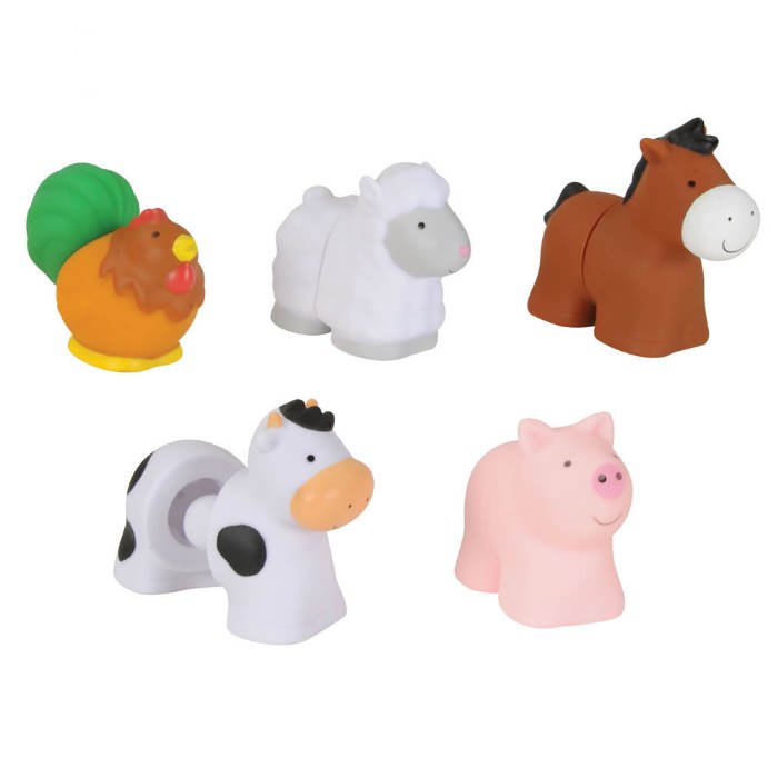 Primary Image of Farm Friends Pop Blocs - 10 Pieces