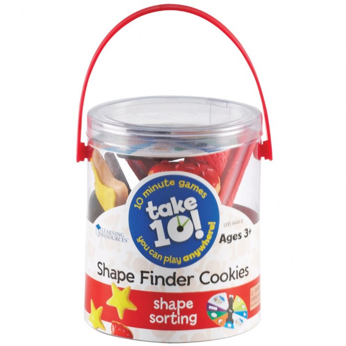 Alternate Image #1 of Take 10! Shape Finder Cookies