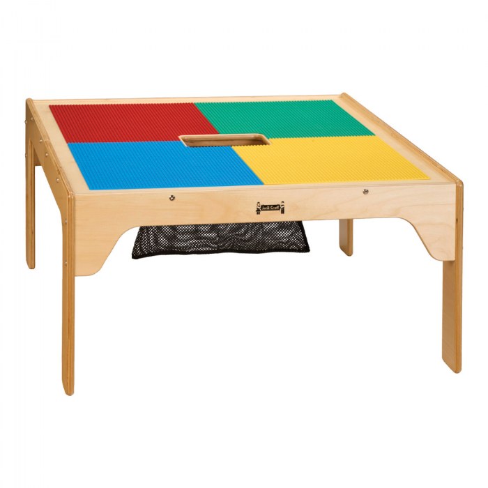 Primary Image of Wooden FunTable&reg; Standard Size with Brick Plate Top