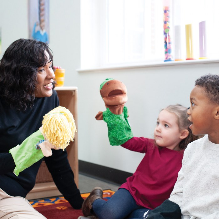 Alternate Image #1 of Diversity Puppets - Set of 8