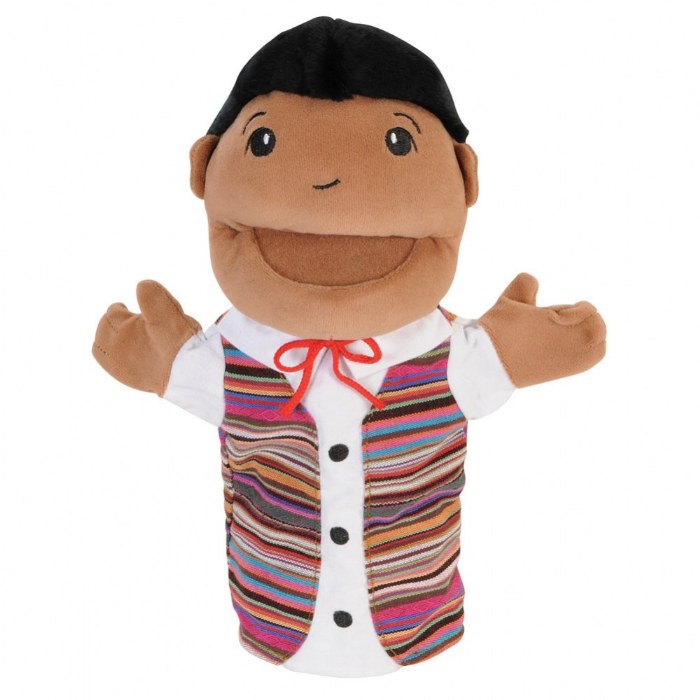 Alternate Image #1 of Diversity Puppets - Set of 8