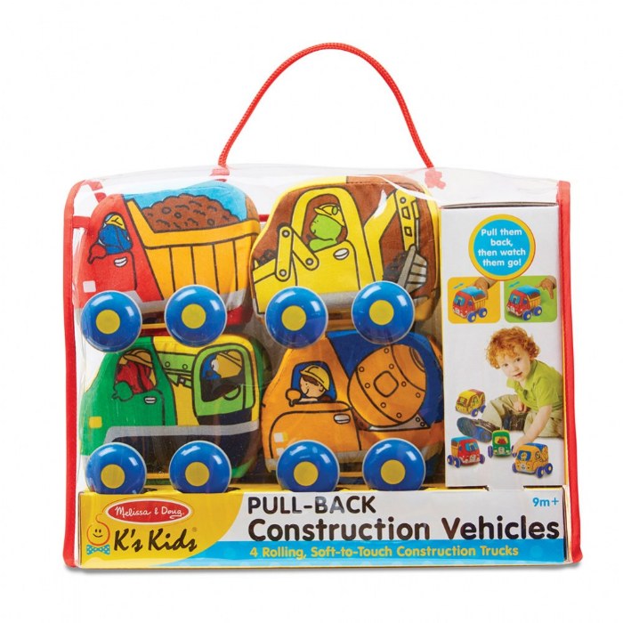 Alternate Image #1 of Pull-Back Construction Vehicles - Set of 4