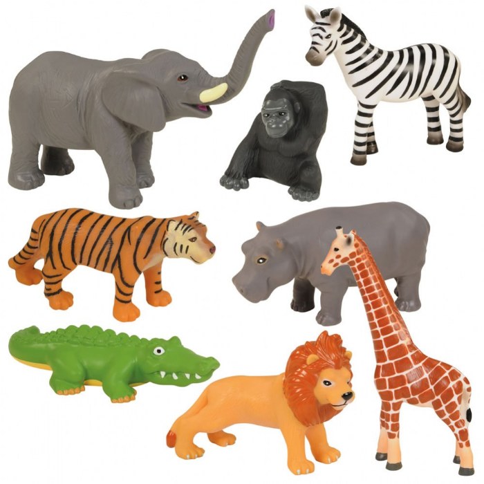Primary Image of Jungle Animals - 8 Pieces