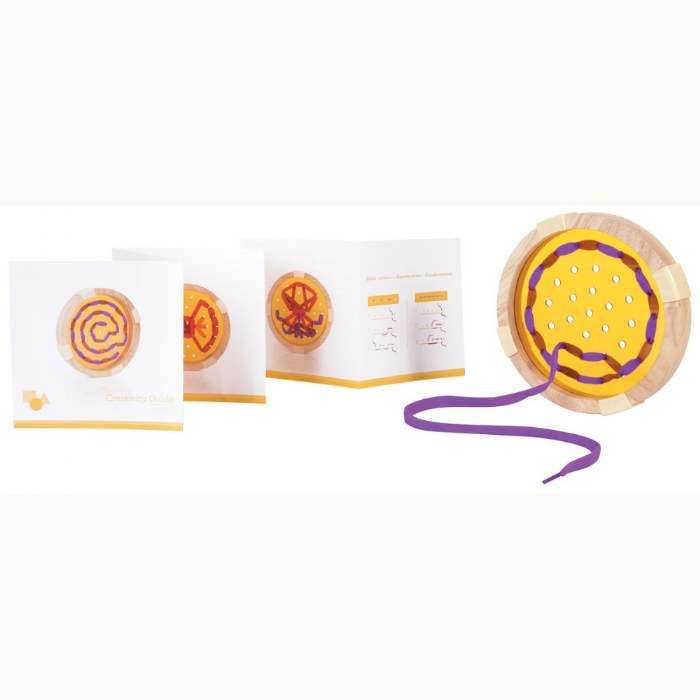 Alternate Image #1 of Oversized Geo Lacing Boards - 3 Shapes