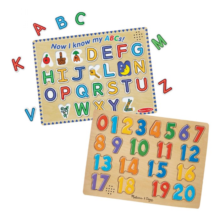 Primary Image of ABC & Numbers Sound Puzzles - Set of 2