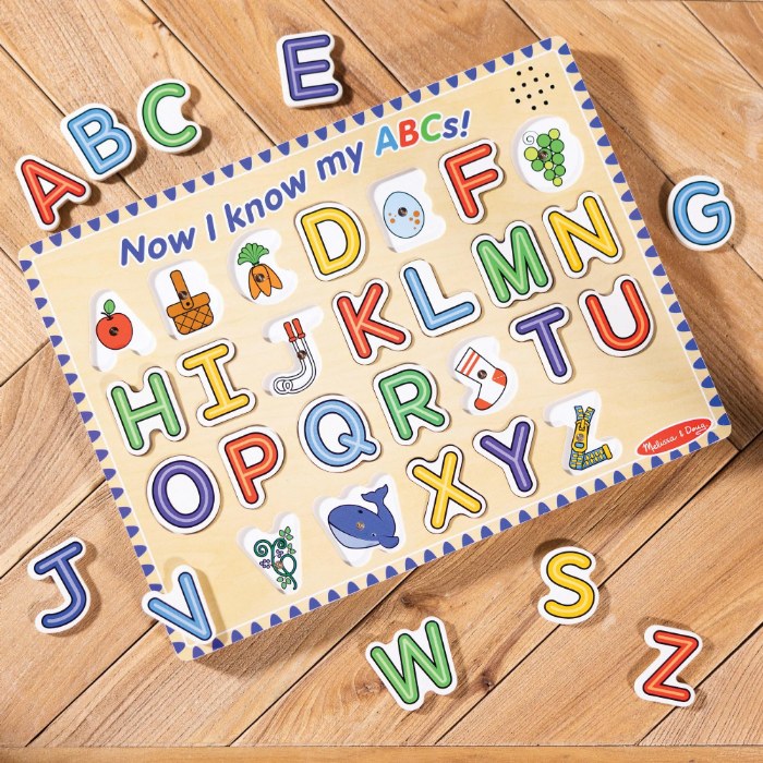 Alternate Image #1 of ABC & Numbers Sound Puzzles - Set of 2