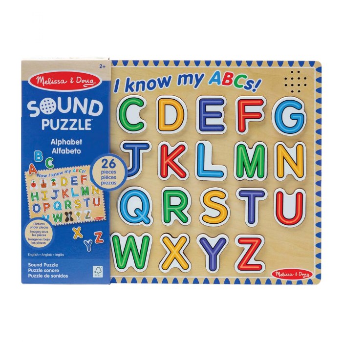 Alternate Image #1 of Upper Case Alphabet Sound Puzzle