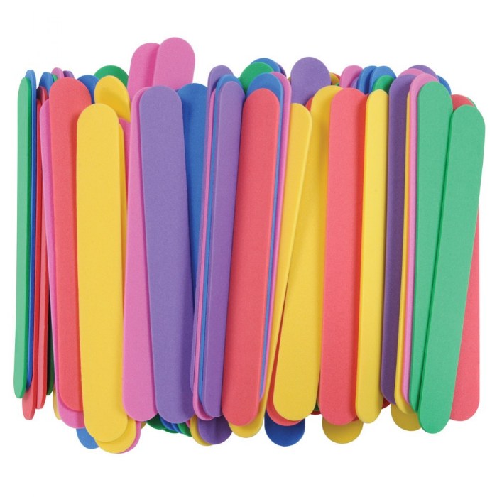 Primary Image of Wonderfoam&reg; Craft Sticks - 100 Pieces