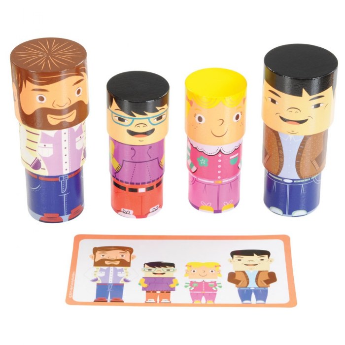 Alternate Image #1 of MyFamilyBuilders&trade; - 48 Magnetic Blocks