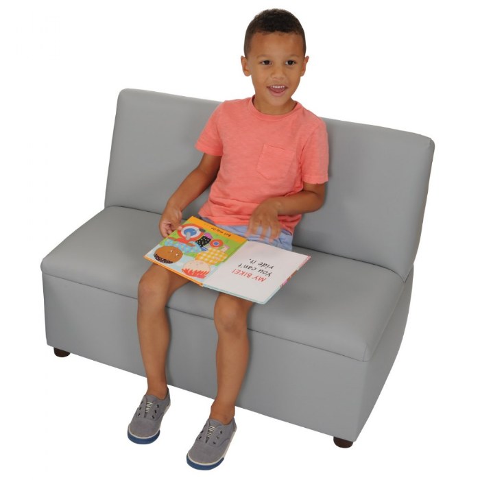 Alternate Image #1 of Modern Casual Sofa - Gray