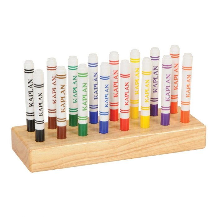 Alternate Image #1 of Tabletop Marker Stand - Holds Up to 16 Markers