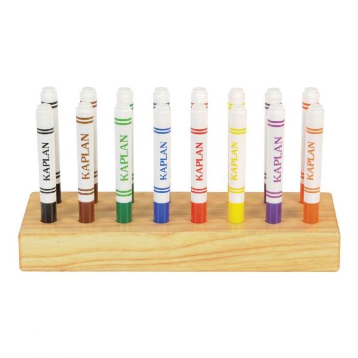 Alternate Image #1 of Tabletop Marker Stand - Holds Up to 16 Markers