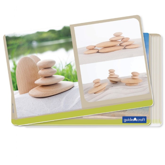 Alternate Image #1 of Wood Stackers: River Stones - 20 Pieces