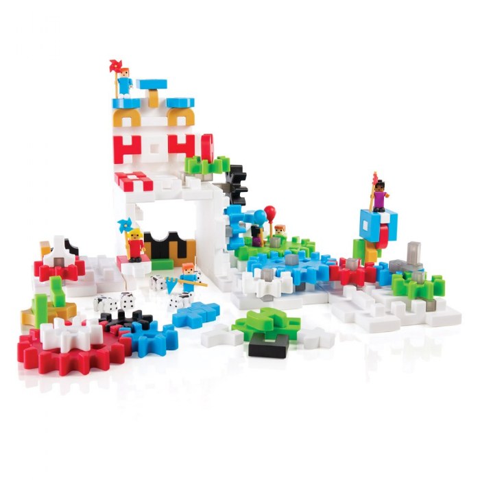 Primary Image of IO Blocks&reg; Tabletop Interlocking Construction Play Set - 118 Pieces