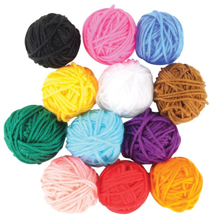 Alternate Image #1 of Crafting Yarn - 12 Colors
