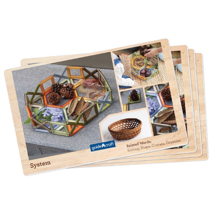 Alternate Image #1 of PowerClix&reg; Frames Natural - 74 Piece Set