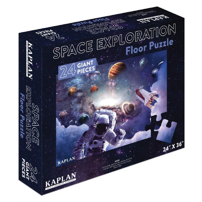 Alternate Image #1 of Space Explorer Floor Puzzle - 24 Pieces