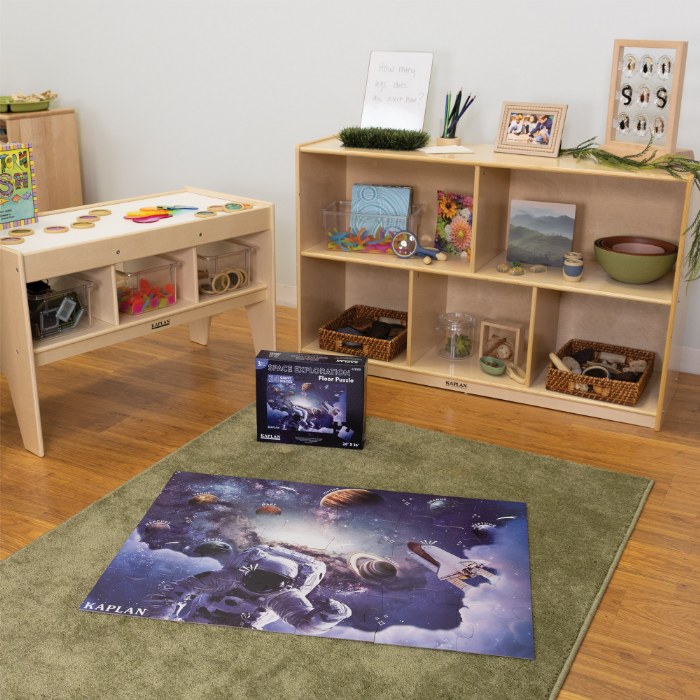Alternate Image #1 of Space Explorer Floor Puzzle - 24 Pieces