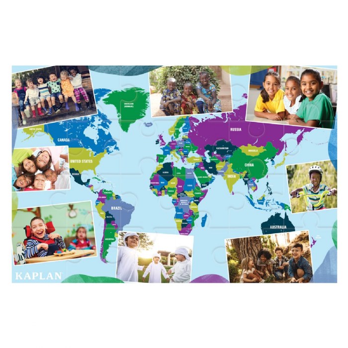 Primary Image of Global Friends Floor Puzzle - 24 Pieces