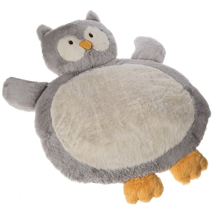 Primary Image of Plush 31" Owl Shaped Baby Mat