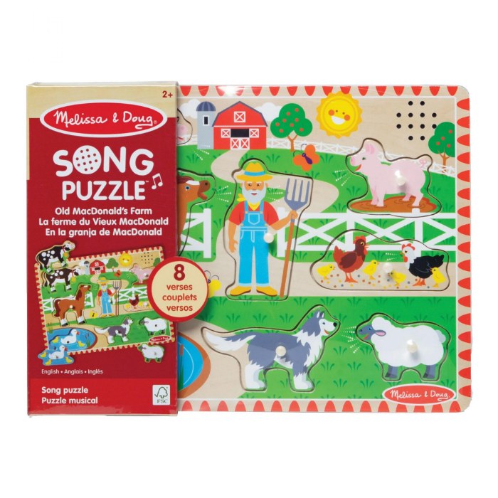 Alternate Image #1 of Old MacDonald's Farm Sound Knob Puzzle