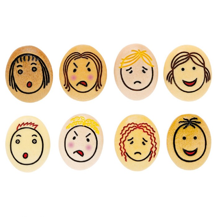 Primary Image of Jumbo Emotion Stones - Set of 8