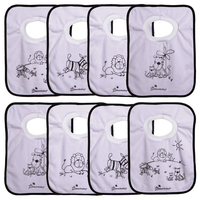 Primary Image of Jungle Pullover Bibs - Set of 8