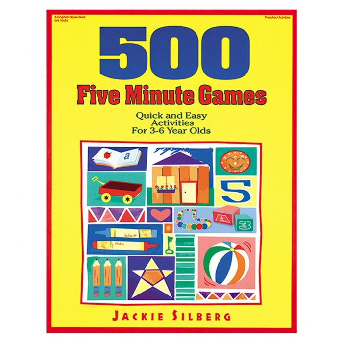 Primary Image of 500 Five Minute Games - Paperback