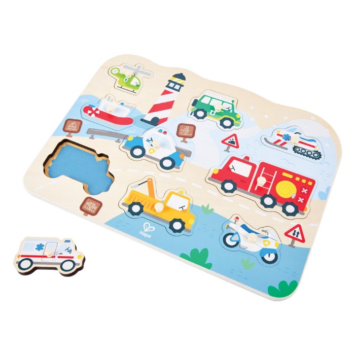 Primary Image of Emergency Peg Puzzle - 9-Pieces