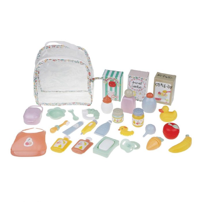 Primary Image of Baby Doll Accessory Backpack Set - 29 Pieces