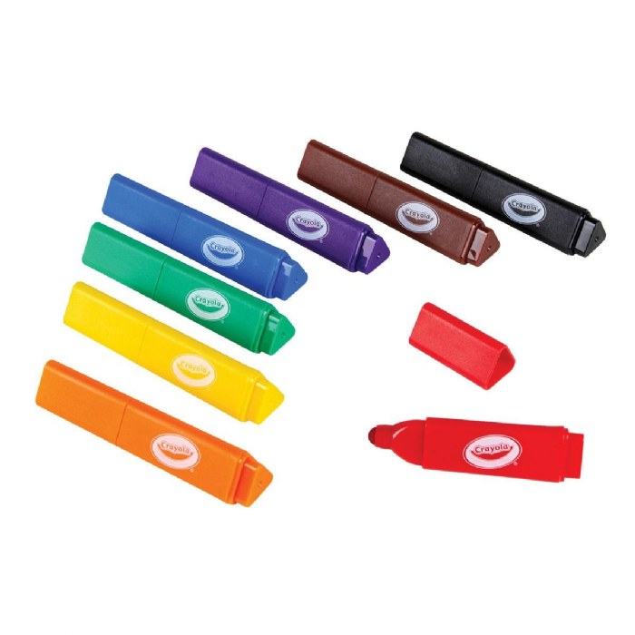 Alternate Image #1 of My First Crayola&trade; Tripod Grip Markers - Single Box, 8 Colors