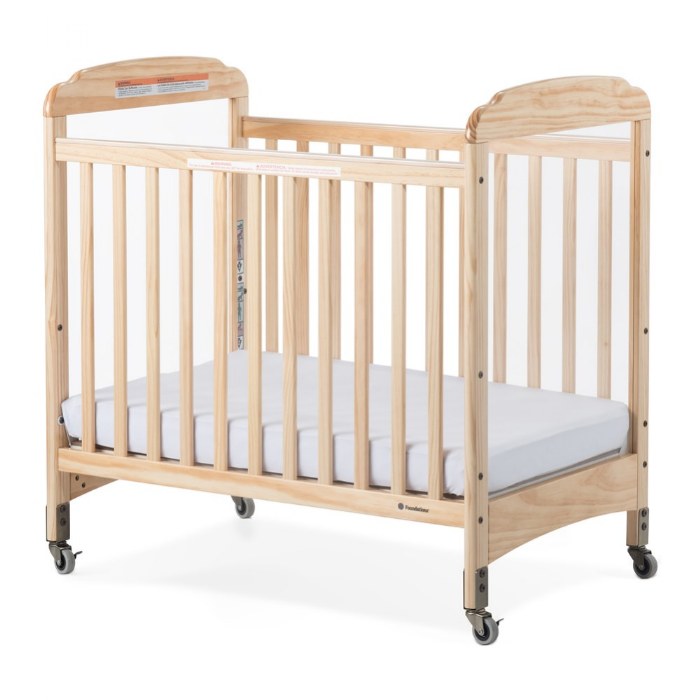 Primary Image of Next Generation Serenity Compact Fixed Side Clearview Crib
