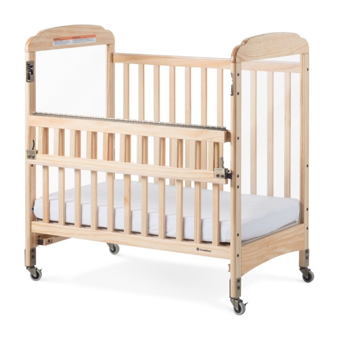 Alternate Image #1 of Next Generation Serenity SafeReach&trade; Compact Clearview Crib