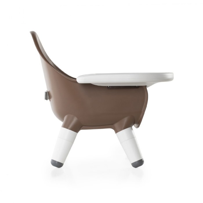 Alternate Image #1 of Chocolate Feeding Chair - 5" Legs - 6 - 15 Months