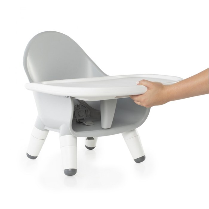 Alternate Image #1 of Feeding Chair - Gray - 5" Legs - 6 - 15 Months