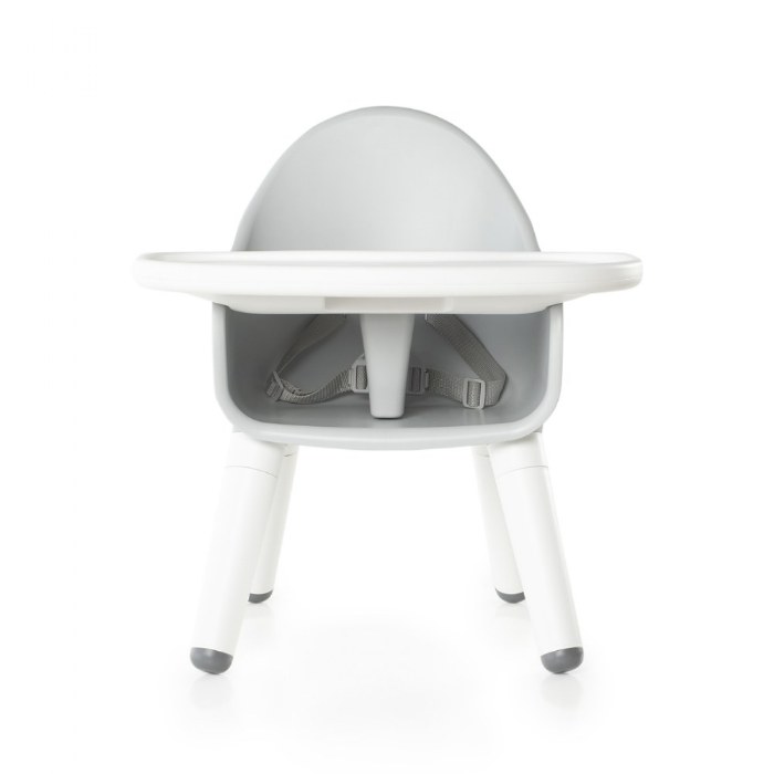 Alternate Image #1 of Feeding Chair - Gray - 9" Legs - 12 - 36 Months