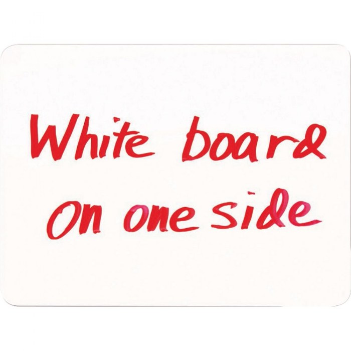 Alternate Image #1 of Double-Sided Chalkboard and Dry-Erase Boards  - Set of 10