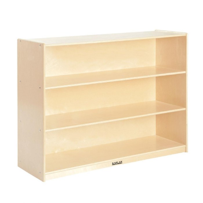 Primary Image of Carolina 3-Shelf Storage - Solid Back