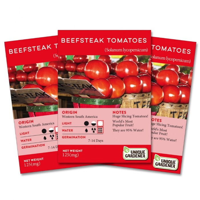 Primary Image of Beefsteak Tomato Seeds 3-Pack