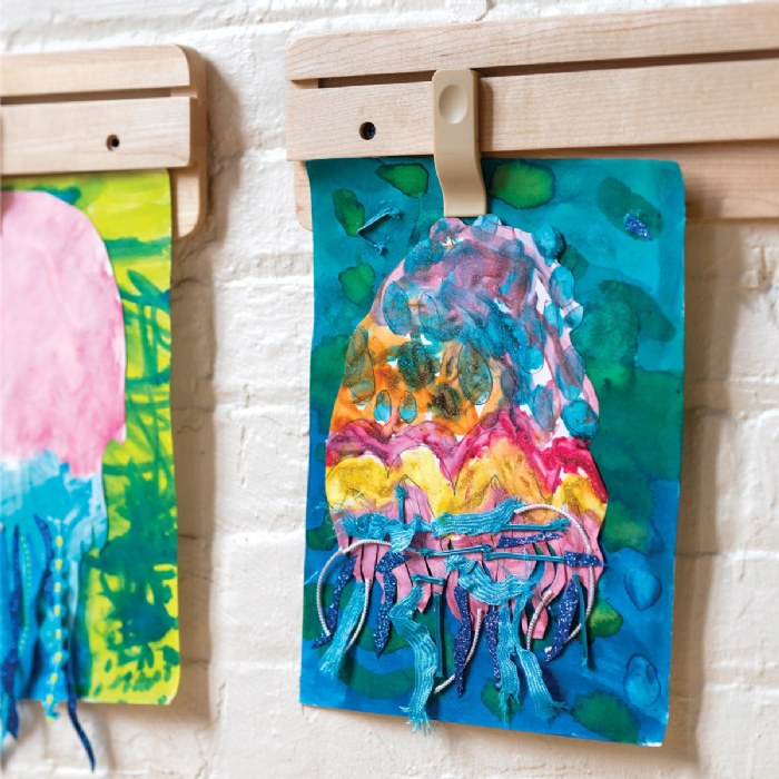 Alternate Image #1 of Premium Solid Maple Wooden Art Display Bar for Wall Mounting